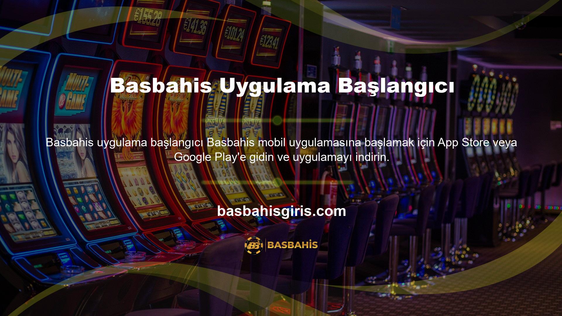 Bu web sitesinin tüm şaşırtıcı özelliklerinin tadını çıkarmak için Basbahis uygulamasını indirmeniz ve bir hesap oluşturmanız gerekir